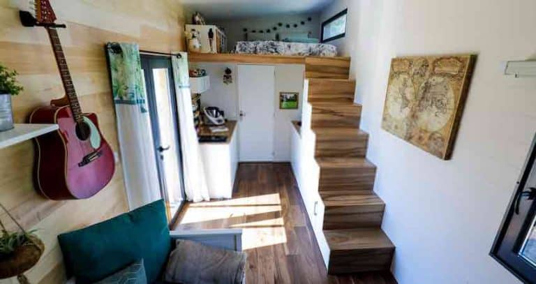 How to Build Tiny House Stairs