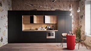 One-wall kitchen